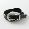 TORY LEATHER / 3/4 inch Western Belt Basket Weave