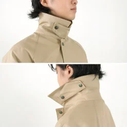 TRADITIONAL WEATHERWEAR / High Density Fabric Corduroy Collar Coat