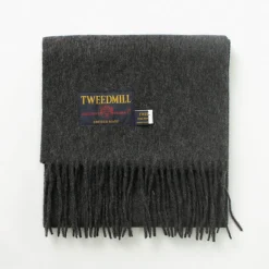 TWEED MILL / Lamb Wool Scarf Solid
