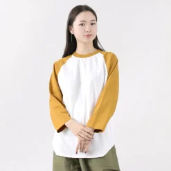 WALLA WALLA SPORT / 7/10 Sleeve 2 Tone Baseball T-Shirt