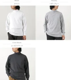 WALLA WALLA SPORT / 1ÁE Ribbed Turtleneck T-shirt