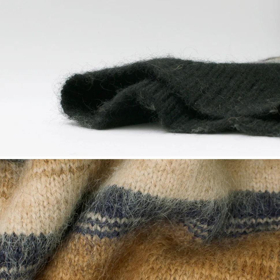 WAX LONDON / Wild Crew Knit Blush Stripe