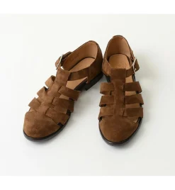 WHEELROBE / Gurkha sandal suede