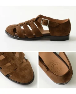WHEELROBE / Gurkha sandal suede