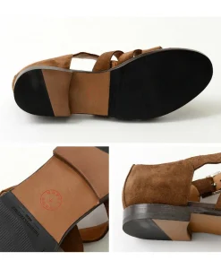 WHEELROBE / Gurkha sandal suede