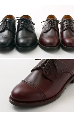 WHEELROBE / Punched Cap Toe Derby Shoes