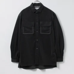 WHITE MOUNTAINEERING / Mid Gusset Sleeve Tricot Check Shirt