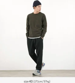 WILLIAM LOCKIE / Lambswool crew neck knit