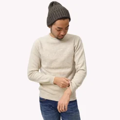 WILLIAM LOCKIE / Lambswool crew neck knit