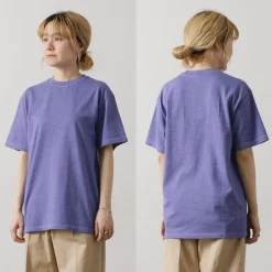 YONETOMI NEW BASIC / Garment Dye Striped T-Shirt