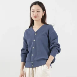 YONETOMI NEW BASIC / Gima Cotton Cardigan
