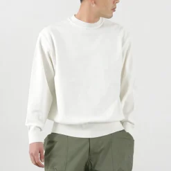YONETOMI NEW BASIC / Wave Cotton Knit Pullover